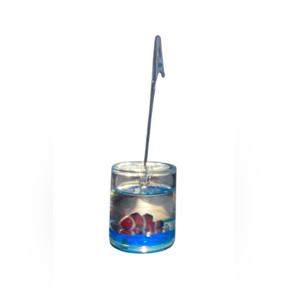 Photo/Card Holder - Clownfish Aquarium Theme